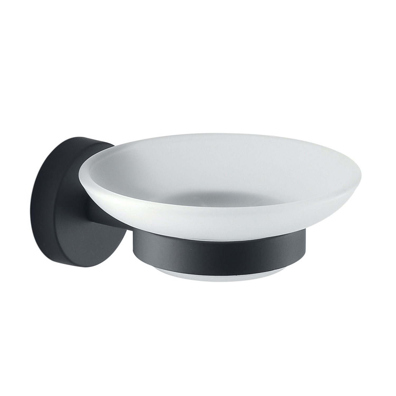 Eros Matt Black Wall Mounted Soap Dish By Gedy Ceramicstore