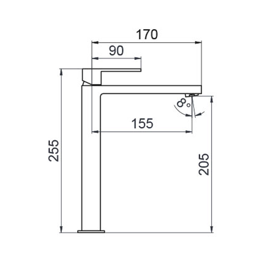 Conjunto de mezcladores de lavabo alto bidé y bañera con kit de ducha