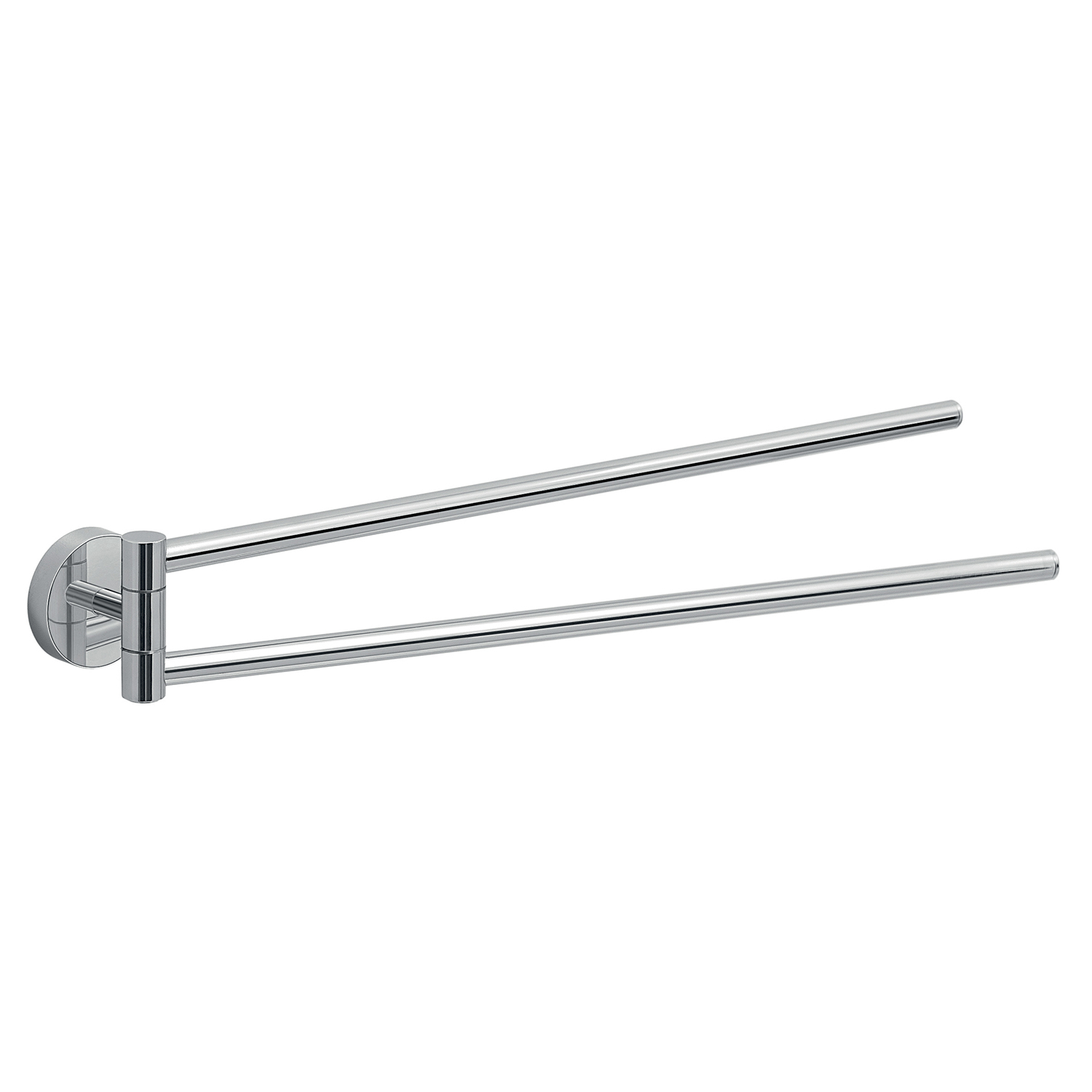 Eros Wall Mounted Chrome Plated Articulated Towel Rail By Gedy