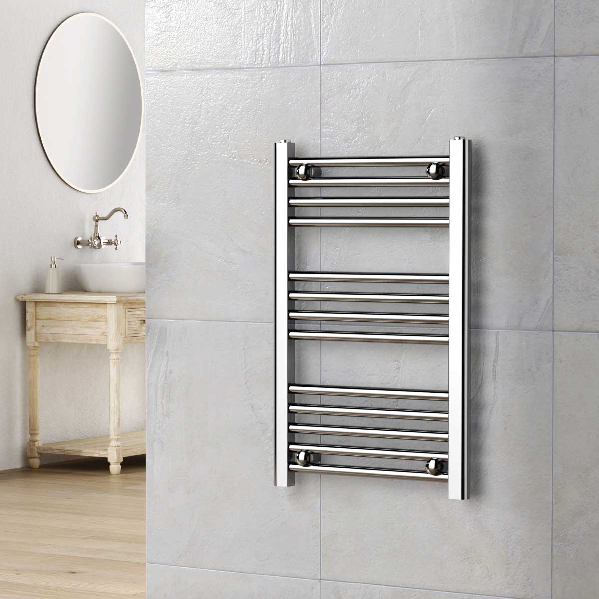 Hydraulic bathroom towel radiator 1780x500 Chrome | CeramicStore