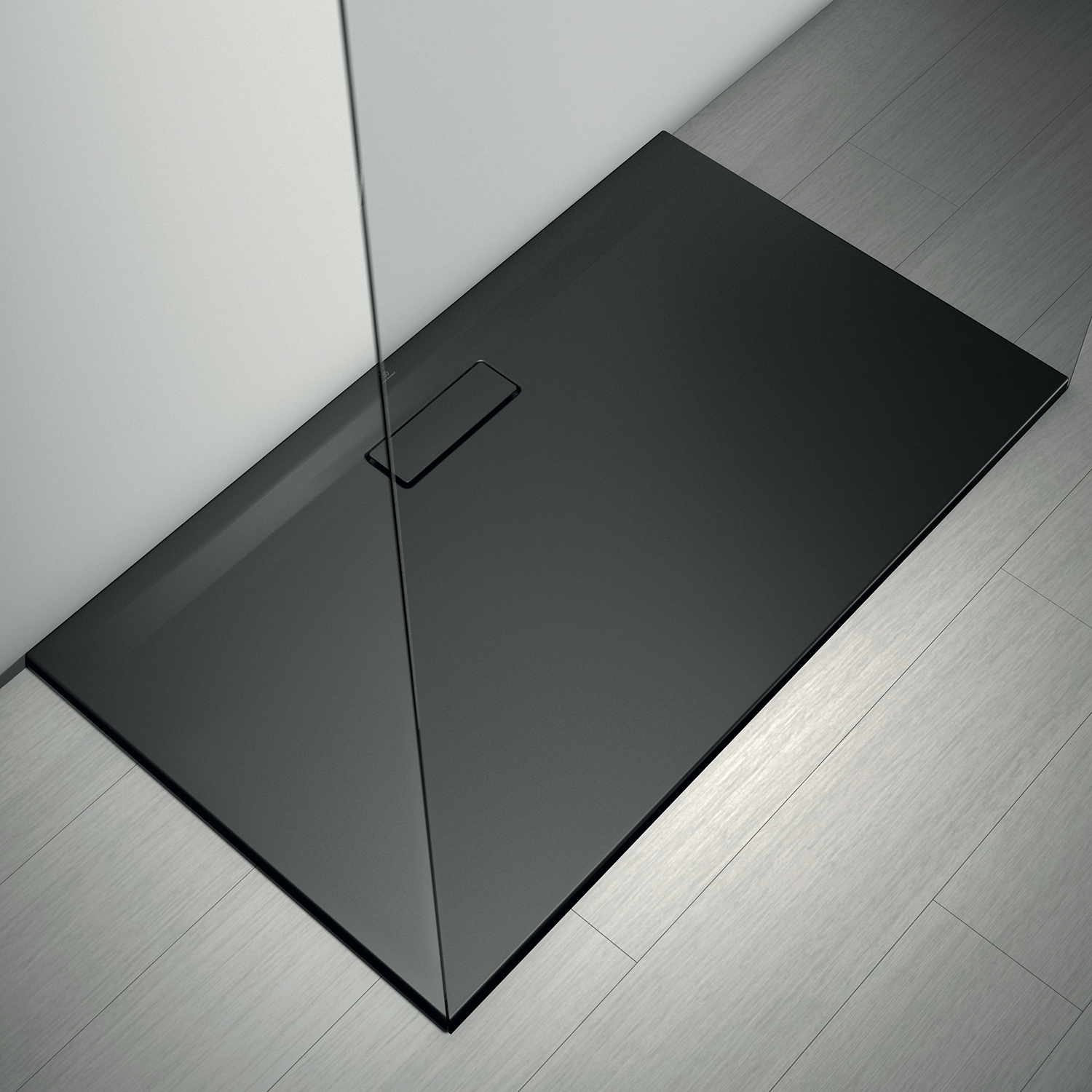 Tapa de desagüe negro para plato de ducha Ultraflat S Ideal Standard