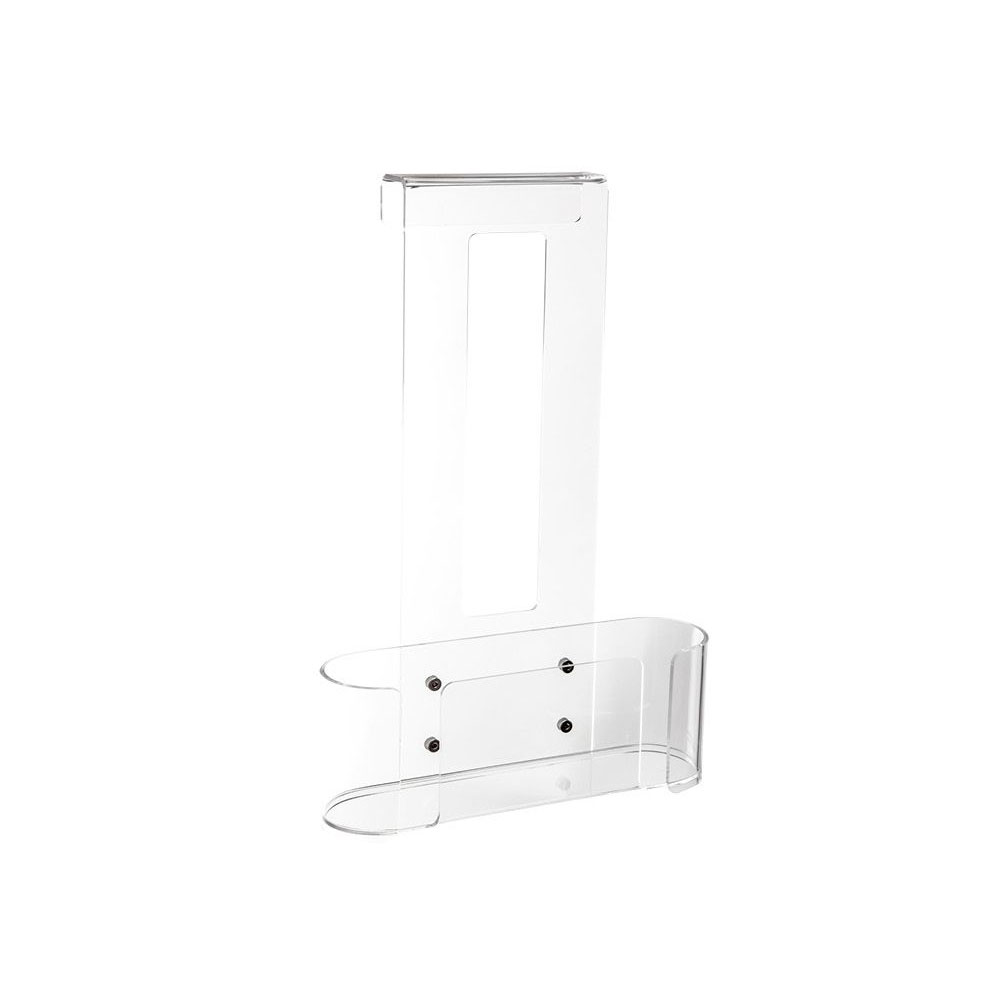 Porta oggetti 'Ghost Doccia' per parete doccia, con vaschetta - by Cipi -  in Plexiglass cm 27 x