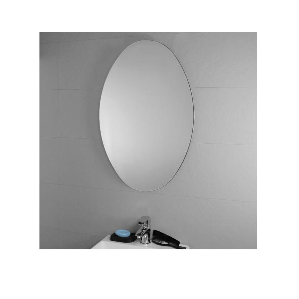 Specchio ovale da parete con intreccio viennese Esma
