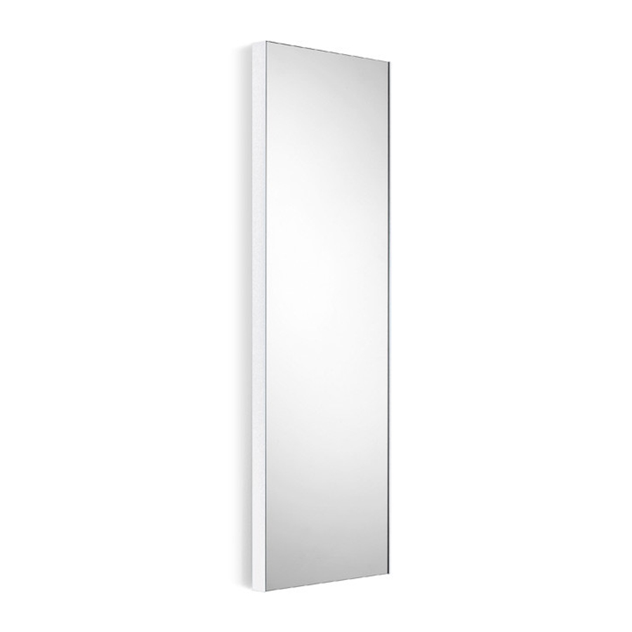 Specchio rettangolare con cornice bianca Lineabeta Speci cm 44,5x100