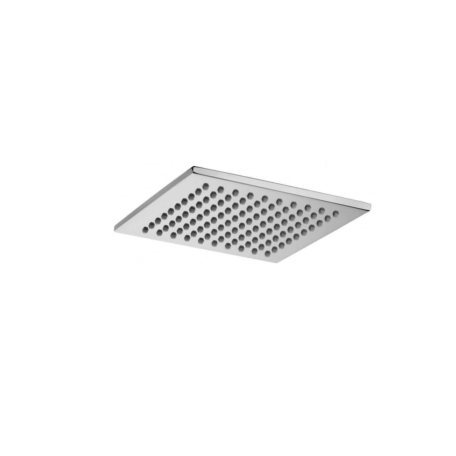 Antilimescale shower head set with round arm and Elle builtin shower