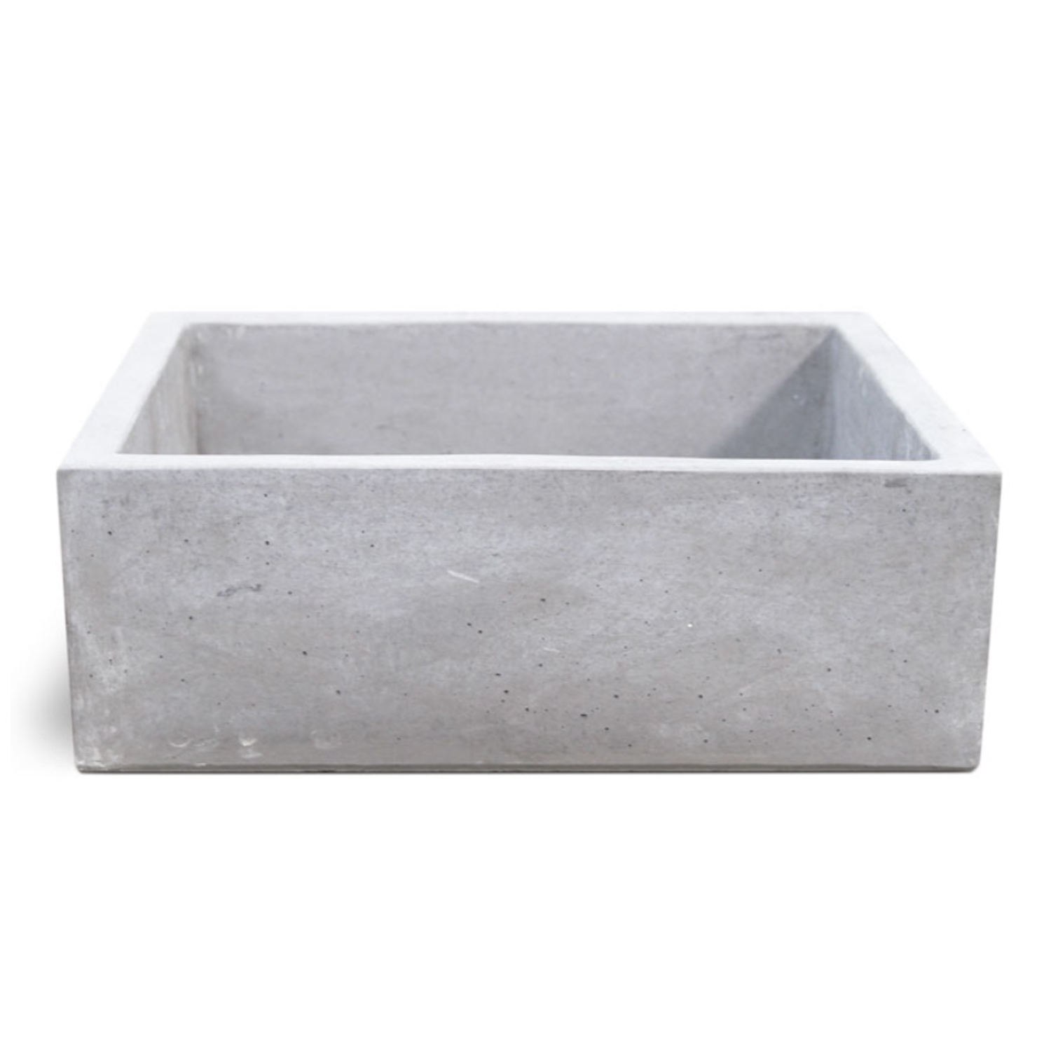 Lavello da esterno in cemento martellinato grigio cm 45x42x16h cm modello  Navarra
