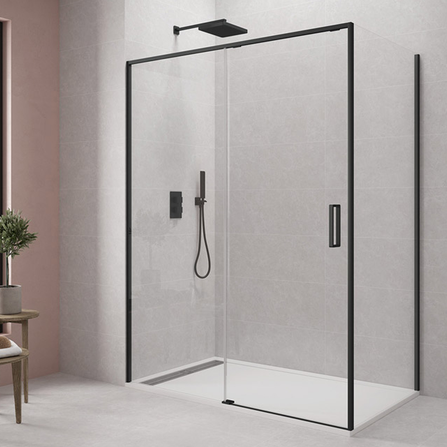 Alfombrilla de baño rectangular  Adecuada para bañera o ducha