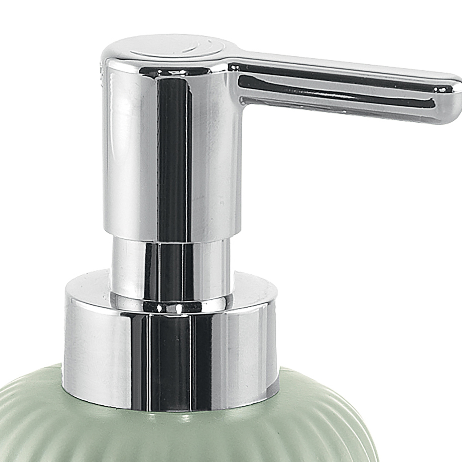 Green Sage soap dispenser with Gedy dispenser |CeramicStore