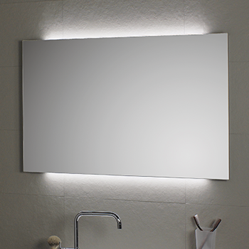 Espejo de baño Koh-i-noor retroiluminado 100x80 cm Modelo Led ambient