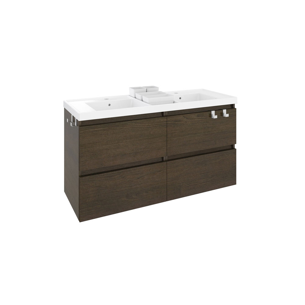 Appendini bagno in acciaio inox lucido cm 2,5x4,3x5,1 - Cosmic