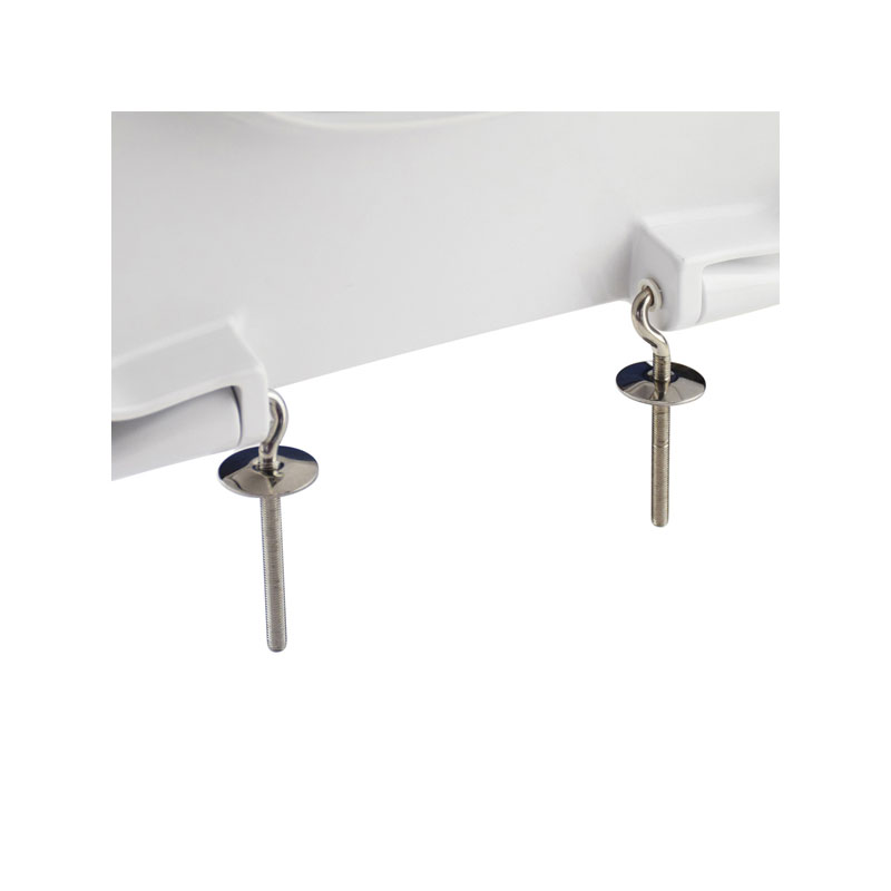 Thermosetting toilet seat for GSI toilet series X2 cm, adjustable hinges