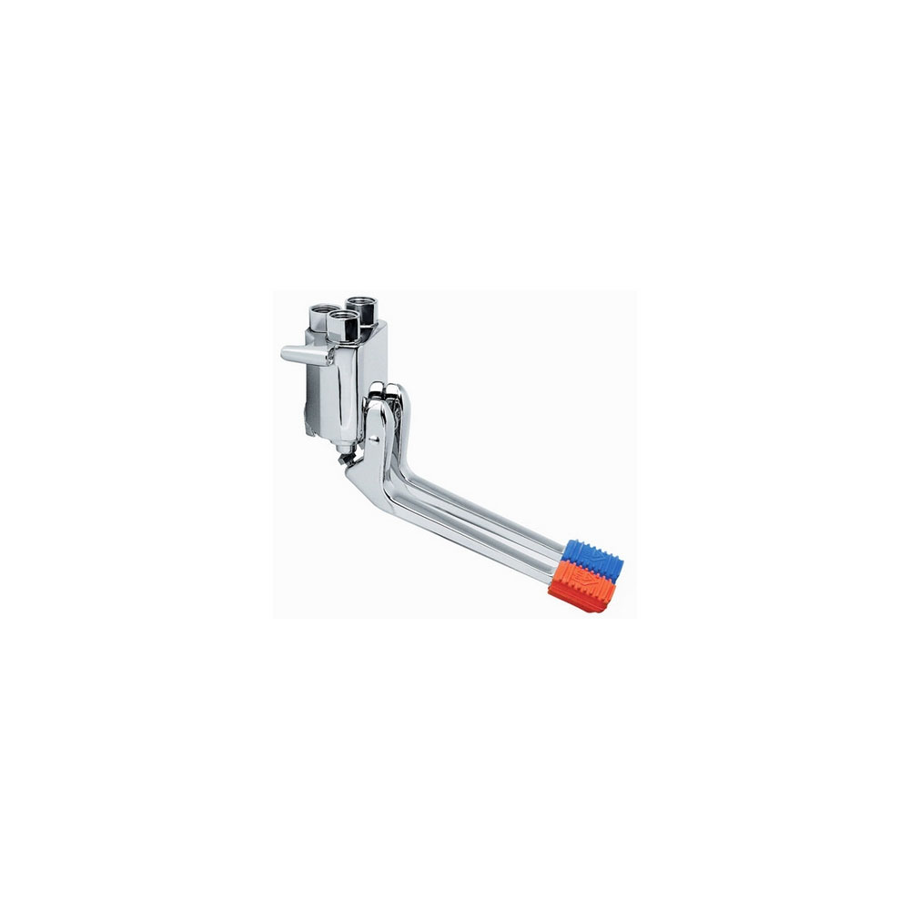 Kit rubinetto Idral con pedale 2 vie esterno a pavimento
