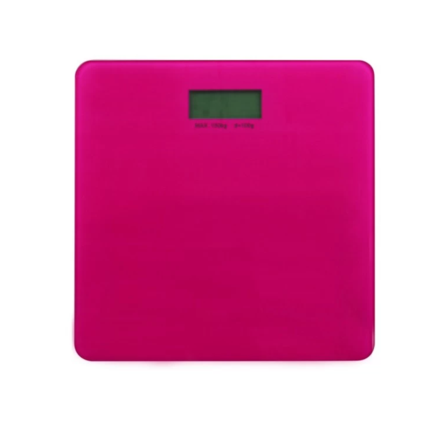 Bilancia pesapersone 29x29cm in vetro fucsia collezione DIANA. Dona un  tocco un eleganza al tuo bagno con la collezione DELIA disponibile su  CeramicStore!