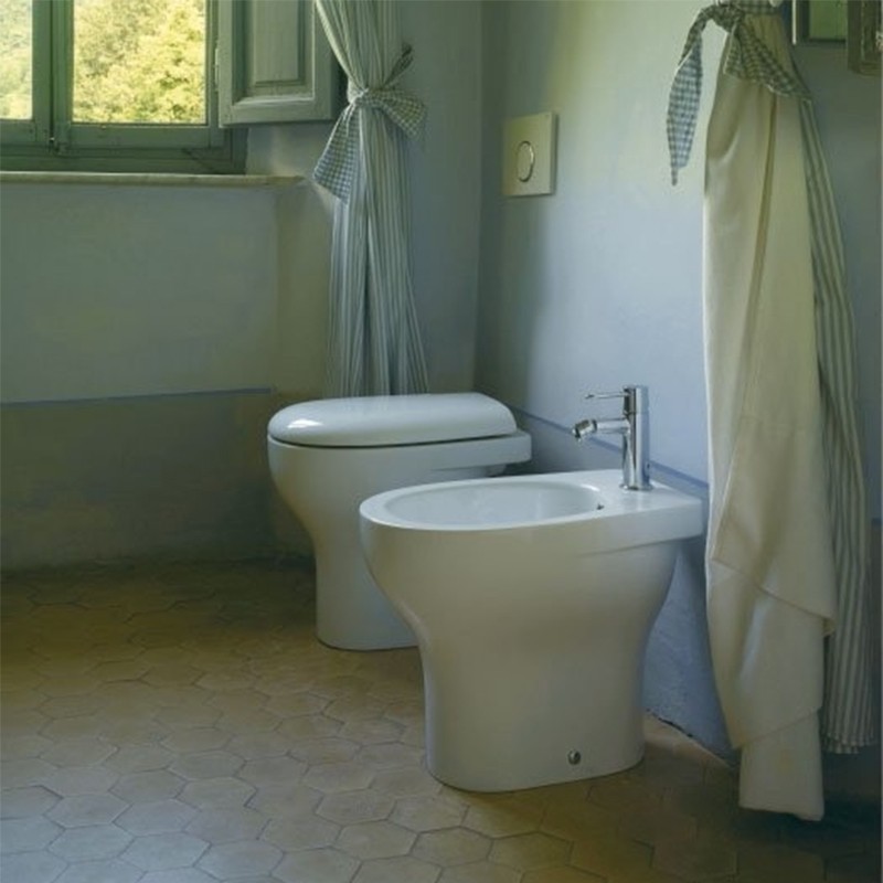 Ceramica Globo Modello Grace.Sanitari A Terra Ceramica Globo Grace Wc Bidet Sedile Ceramicstore