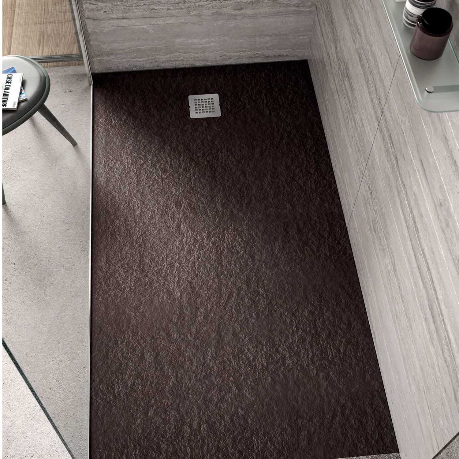 Piatto Doccia Ultra Flat 90x90.Piatto Doccia Effetto Pietra 90x90 Ideal Standard Ultra Flat S Ceramicstore