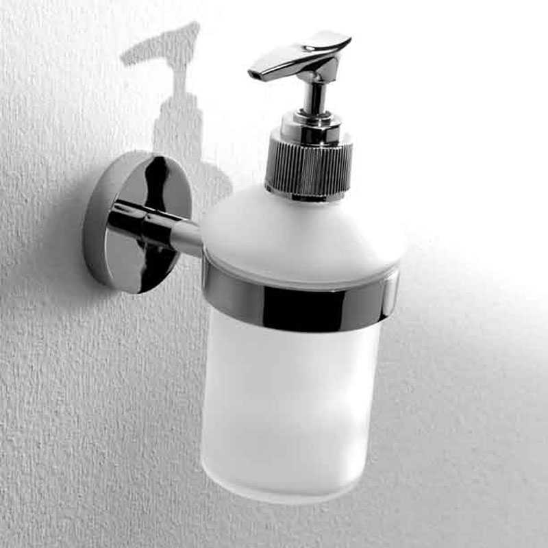 Dispenser portasapone da muro 1 litro per sapone o liquido disinfettante in  ABS