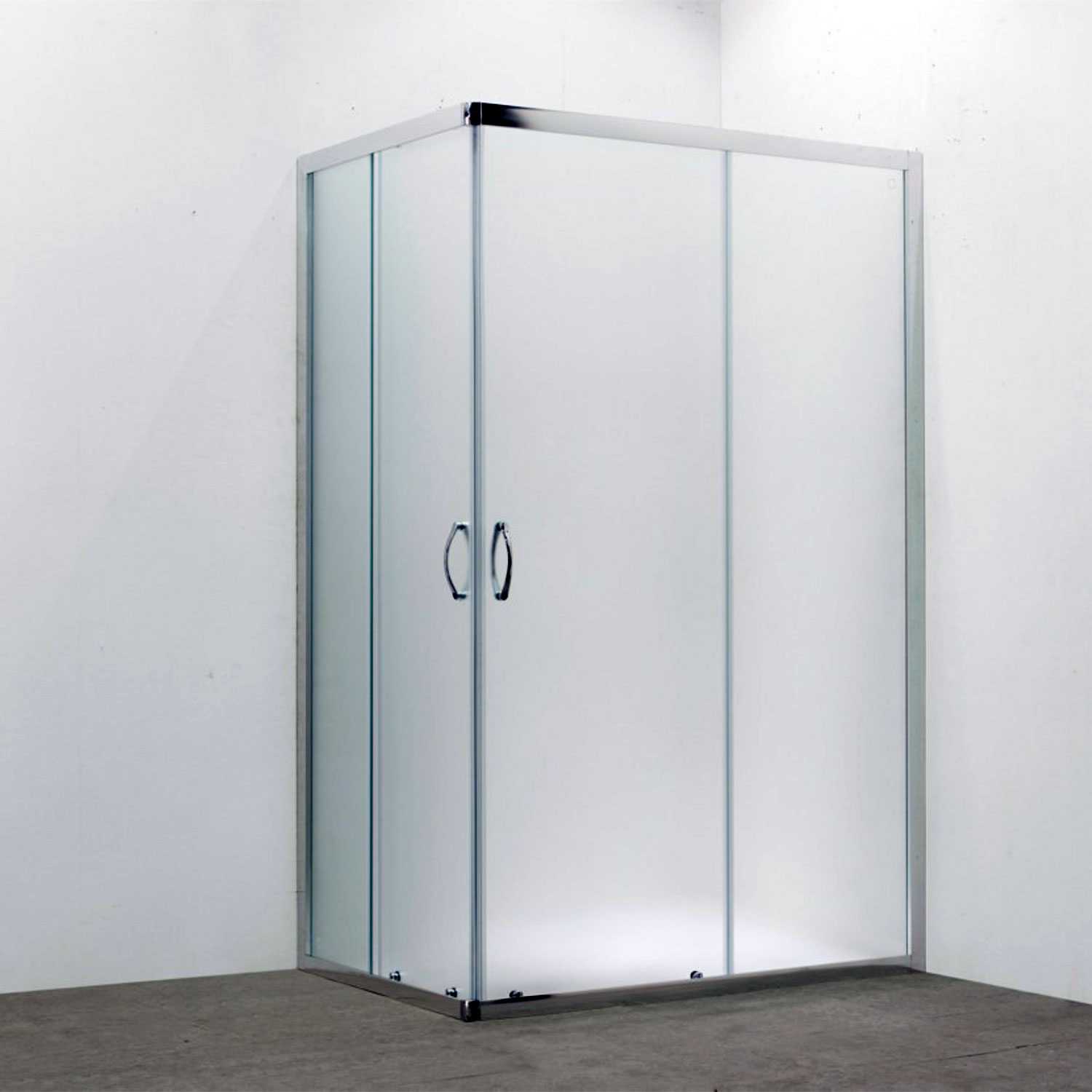 Cabina de ducha rectangular Ónega 80x120 cm