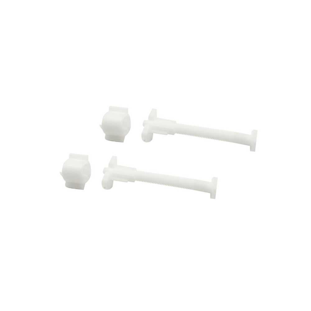 Abattant Wc Vis Fixe 6 Pièce Vis De Toilette Universelle Accessoire De Vis  En Plastique Pour