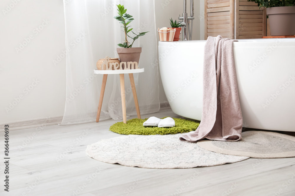 The Comfort and Style of Bathroom Rugs: An Indispensable Addition to Your Bathroom Space