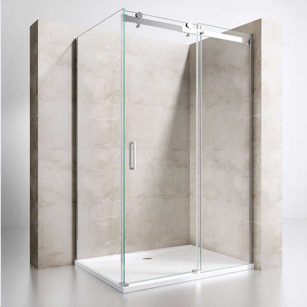 Pulire i vetri del box doccia eliminando calcare e aloni d'acqua